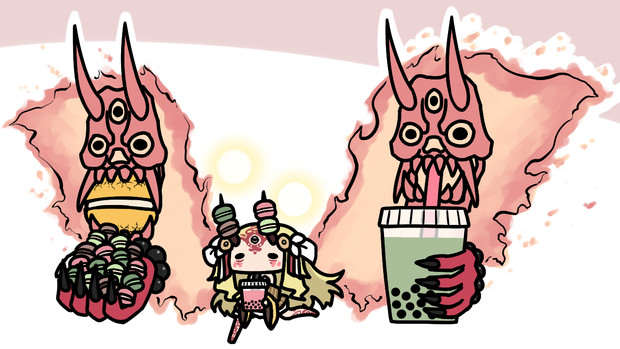 鬼哭酔夢魔京 羅生門 クロコオリ さんのイラスト ニコニコ静画 イラスト