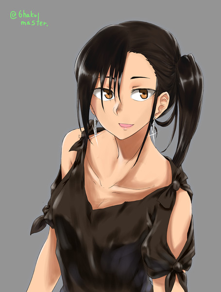 艦これカレンダー6月の私服那智 六箱 さんのイラスト ニコニコ静画 イラスト