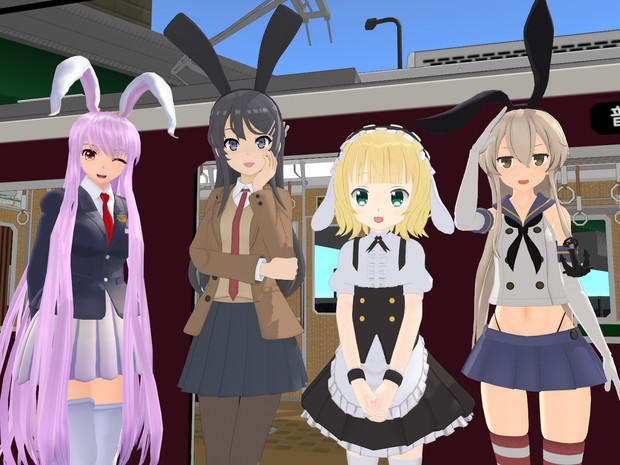 うさ耳なキャラ達 高槻みさき さんのイラスト ニコニコ静画 イラスト