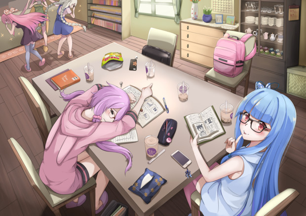 勉強会二 空の鳥 さんのイラスト ニコニコ静画 イラスト