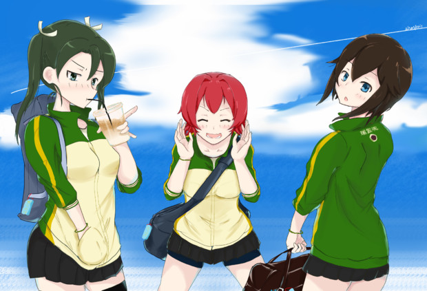 瑞雲ジャージ部 じゃがいもギャング さんのイラスト ニコニコ静画 イラスト