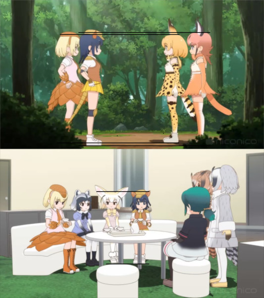 けものフレンズ2で一番大きなフレンズはフェネック ごんちー さんのイラスト ニコニコ静画 イラスト
