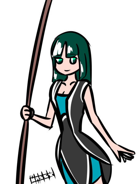 槍使い 深山切佳 はっしぃ さんのイラスト ニコニコ静画 イラスト