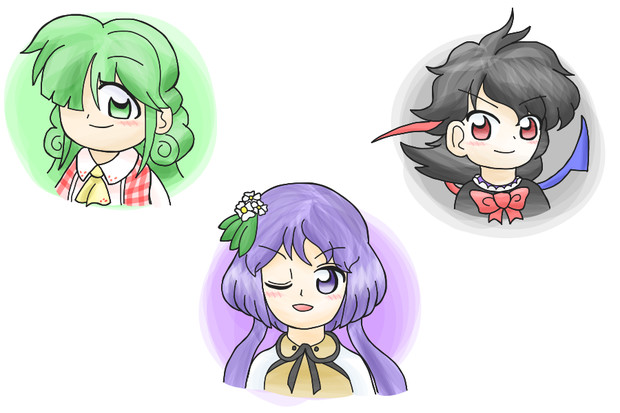 リプきたキャラの顔だけ描く こんこン さんのイラスト ニコニコ静画 イラスト