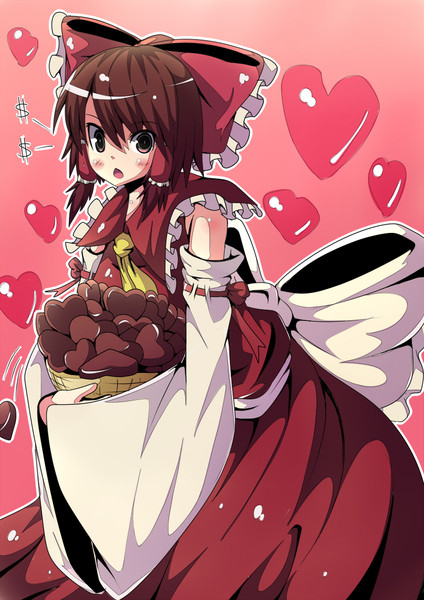 ほらほら モテない男諸君に義理チョコ作ってきたわよ ガム男 さんのイラスト ニコニコ静画 イラスト