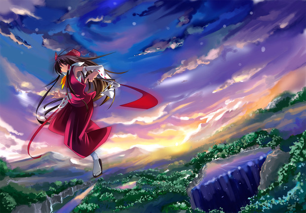 霊夢 咲神栖子 さんのイラスト ニコニコ静画 イラスト