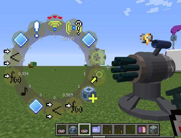 #minecraft セントリーガン作った #jointblock