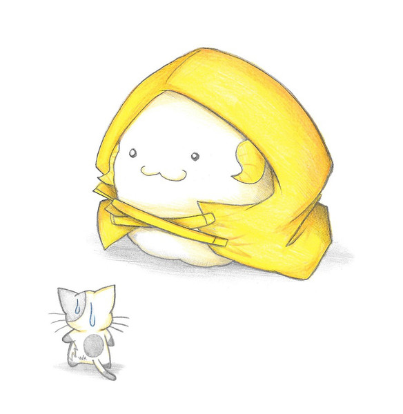 レインコートを着るヒツジちゃん わにねこwithくまこ さんのイラスト ニコニコ静画 イラスト