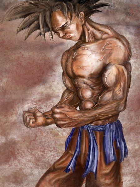 ドラゴンボール 孫悟空 描いてみた こたたん さんのイラスト ニコニコ静画 イラスト
