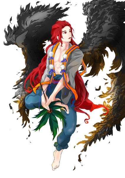 天狗 灰色カラス さんのイラスト ニコニコ静画 イラスト