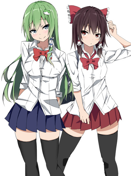 東方学園二強ヒロイン と ふや さんのイラスト ニコニコ静画 イラスト