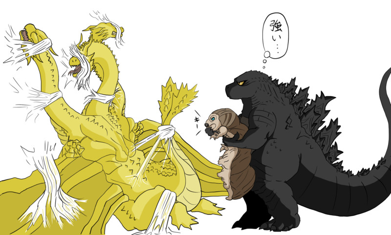ゴジラ Nicosub静画