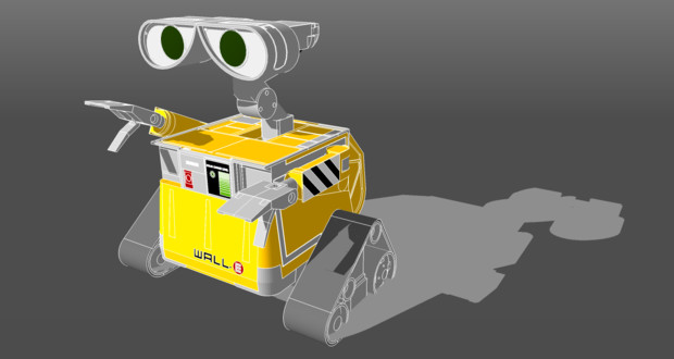 WALL・Eを3DCGで
