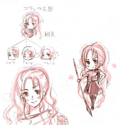 フランク王国さん ニコニコ静画 イラスト