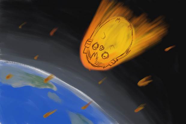 七夕に流れ星になってあげる偉い天津 こなこなきなこ さんのイラスト ニコニコ静画 イラスト