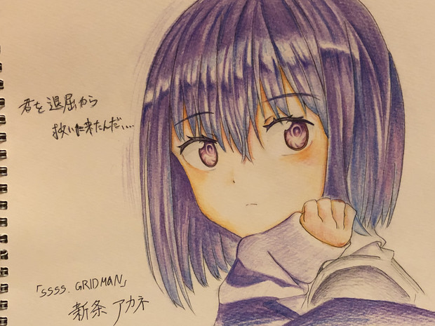 グリッドマンの新条アカネ るた さんのイラスト ニコニコ静画 イラスト