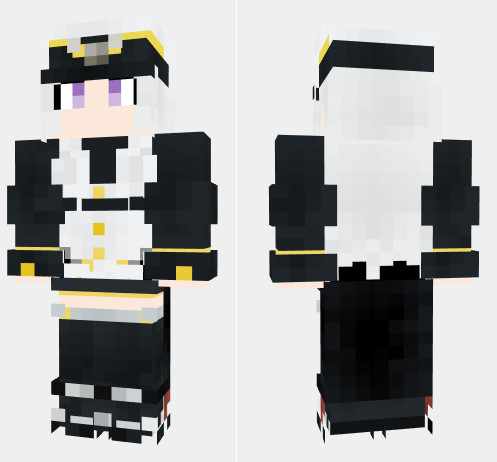 エンタープライズアズールレーン Minecraft Skin Passerby Army さんのイラスト ニコニコ静画 イラスト
