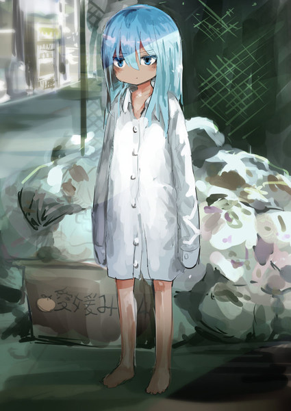 褐色 青髪 とみた さんのイラスト ニコニコ静画 イラスト
