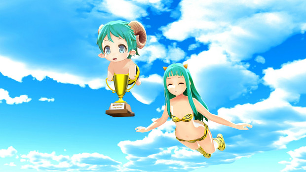 Mmd ラムちゃん レア様 テンちゃん メルフィさん 2525再生おめでとう 針井 原也 さんのイラスト ニコニコ静画 イラスト