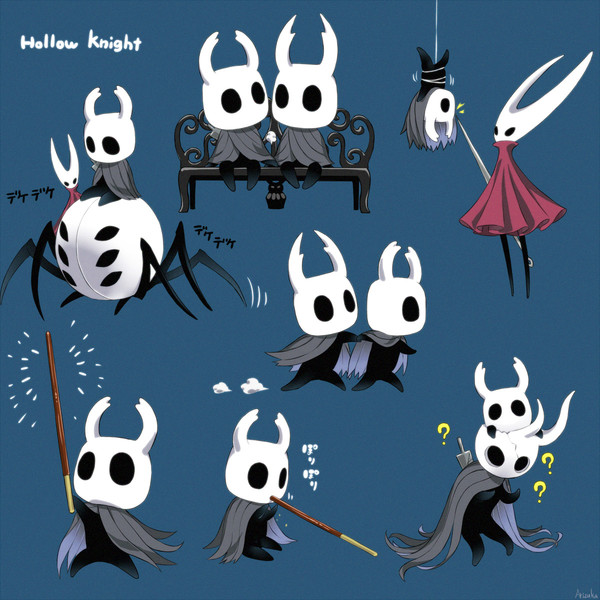 ホロウナイトらくがき 蟻束 さんのイラスト ニコニコ静画 イラスト
