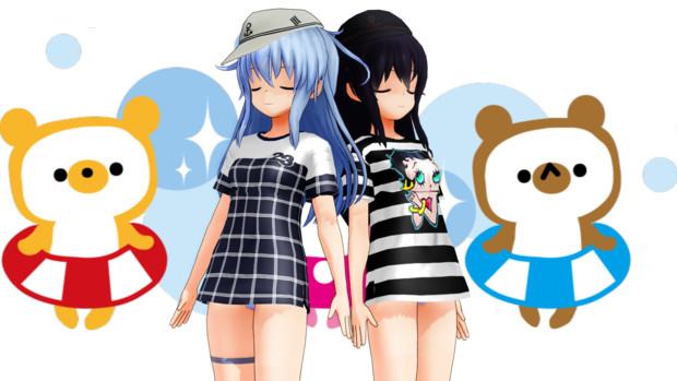 Mmd 噛むとフニャンをかみまみた Akai さんのイラスト ニコニコ静画 イラスト