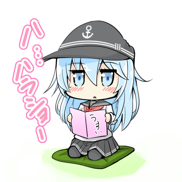 ハラショーな本を読む響ちゃん にょにょ さんのイラスト ニコニコ静画 イラスト