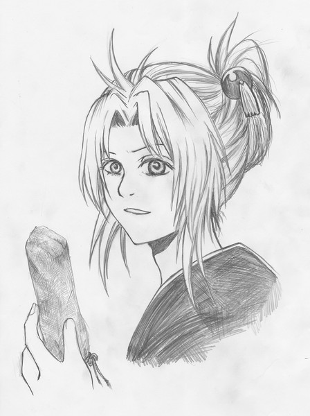 07年に描いたデータを発掘したので投稿してみた03 宵越し魅音 となみ ガッツ Mhw さんのイラスト ニコニコ静画 イラスト