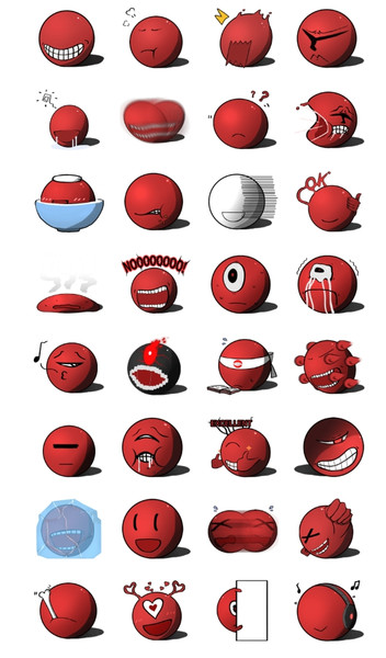 暴食ボール Lineスタンプ エンダホーロ さんのイラスト ニコニコ静画 イラスト