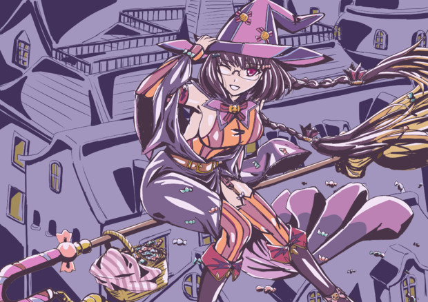 ハロウィン刑部姫 まっ さんのイラスト ニコニコ静画 イラスト