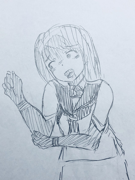 腕の骨が折れた 北 さんのイラスト ニコニコ静画 イラスト