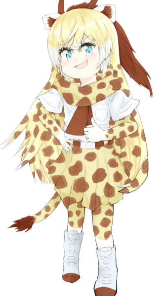 得意げなアミメキリンちゃん なっとぅ さんのイラスト ニコニコ静画 イラスト