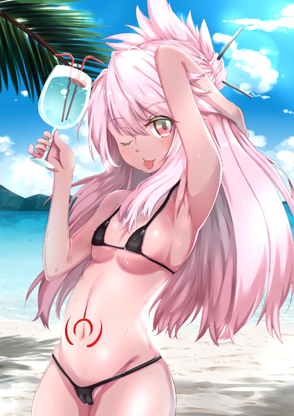 水着クロエ実装祈願 Borumete さんのイラスト ニコニコ静画 イラスト
