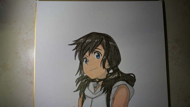 新海誠 天気の子の天野陽菜描いてみた 愛知アニメーション さんのイラスト ニコニコ静画 イラスト