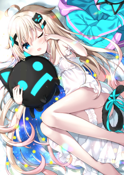 まだ眠い うちゅうねこ さんのイラスト ニコニコ静画 イラスト