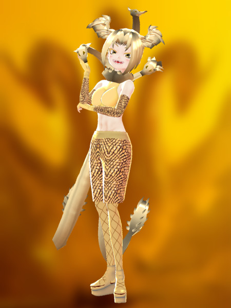 ゴジラフレンズ ドハディ版キングギドラ Vroid Higashi 石村兄貴 さんのイラスト ニコニコ静画 イラスト