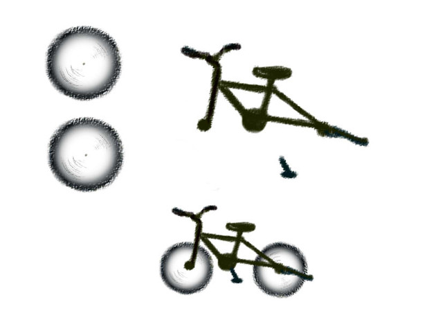 自転車 パーツごと ラグナルミムミム さんのイラスト ニコニコ静画 イラスト