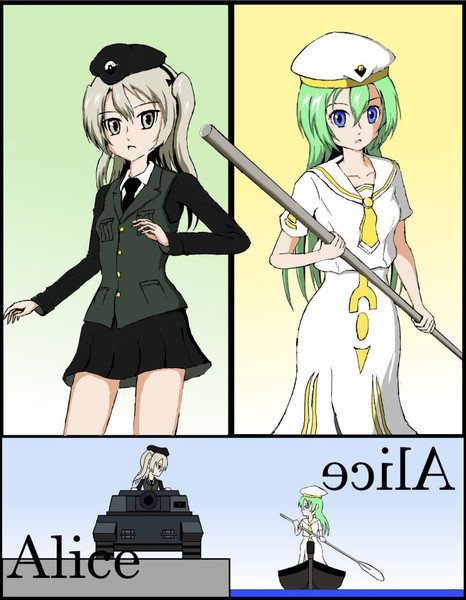 鏡の国のアリス 黒リュウ さんのイラスト ニコニコ静画 イラスト