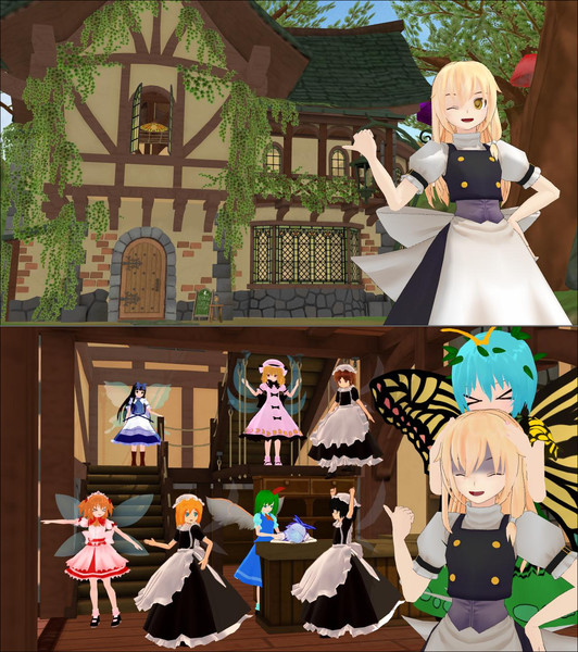 普通の魔法使い魔理沙姉さん 27 魔理沙の家 その３ 混沌の書 さんのイラスト ニコニコ静画 イラスト