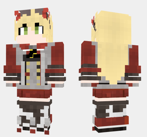 アドミラル・ヒッパー アズールレーン Minecraft Skin