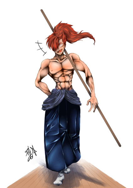 森くんの腹筋は絶対バキバキだと思う 真顔 夜月 ヨヅキ さんのイラスト ニコニコ静画 イラスト