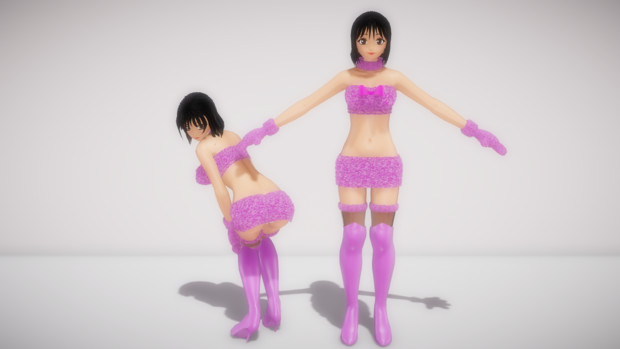 Mmdオリキャラモデル配布 操ちゃんs ミニタイトピンクver 操ちゃん さんのイラスト ニコニコ静画 イラスト