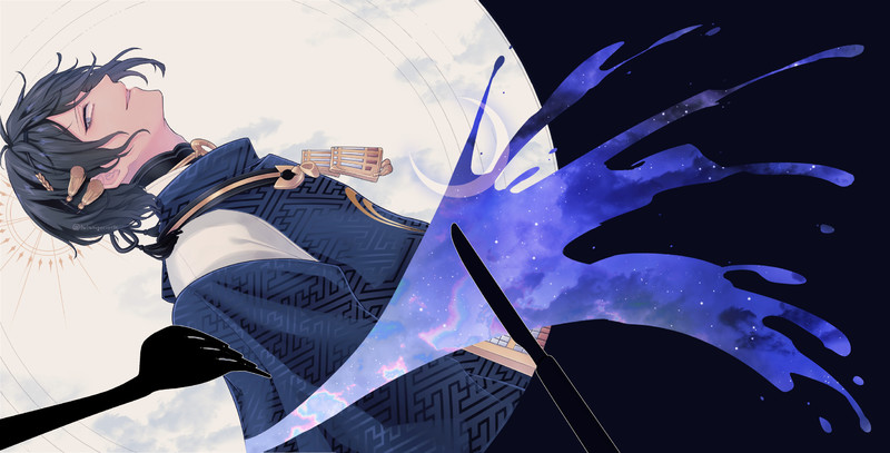 三日月宗近 Nicosub静画