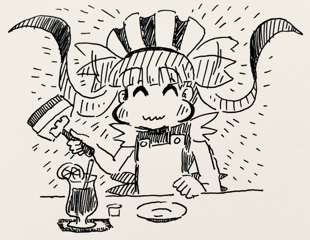 りな 今まで食べた事ないので いっぱい食べるのナ お紅茶が丘 さんのイラスト ニコニコ静画 イラスト