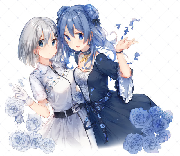 私服浦風×浜風