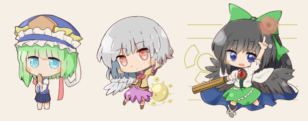 東方 Sd絵 Sasa さんのイラスト ニコニコ静画 イラスト