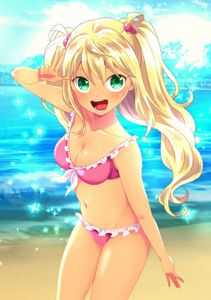 水着ひびきちゃん やまあらし さんのイラスト ニコニコ静画 イラスト