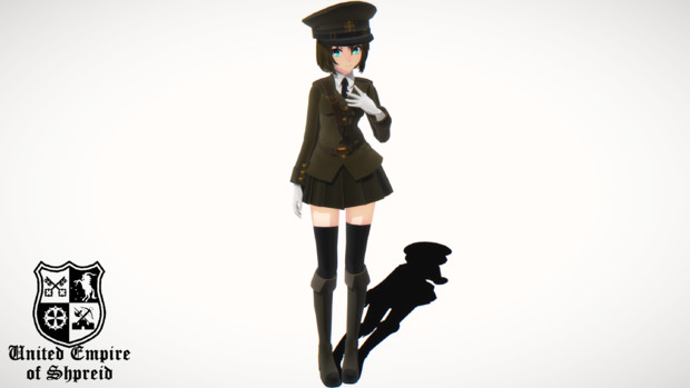 クリスティアver4 0 Mmdモデル配布あり Cyalon さんのイラスト ニコニコ静画 イラスト