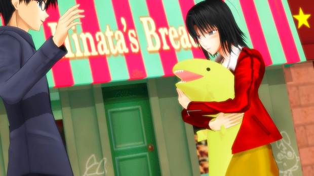 人にプレゼントなんてした事がないので死ぬ程キョドる織くん 空の境界mmd カトラス リトルジャックp さんのイラスト ニコニコ静画 イラスト