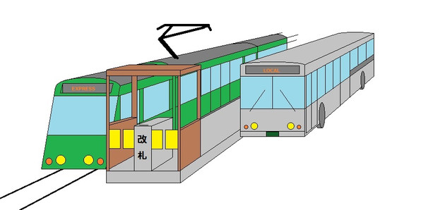 路面高速鉄道 Srt のイラスト1 56kuma さんのイラスト ニコニコ静画 イラスト