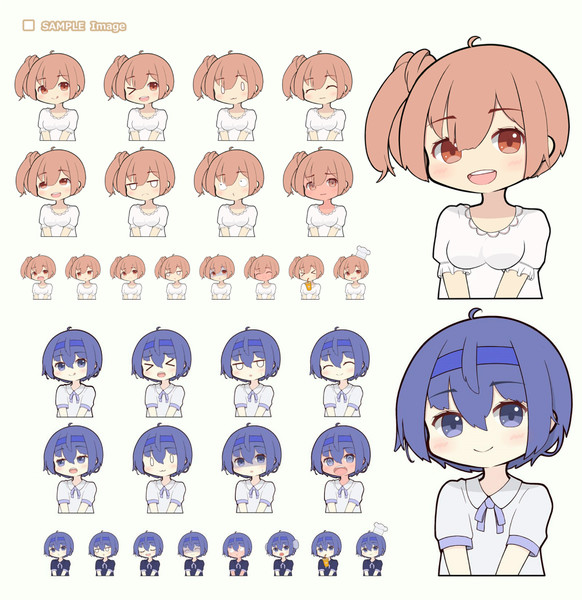 ささら つづみ デフォルメ いちにぃ さんのイラスト ニコニコ静画 イラスト